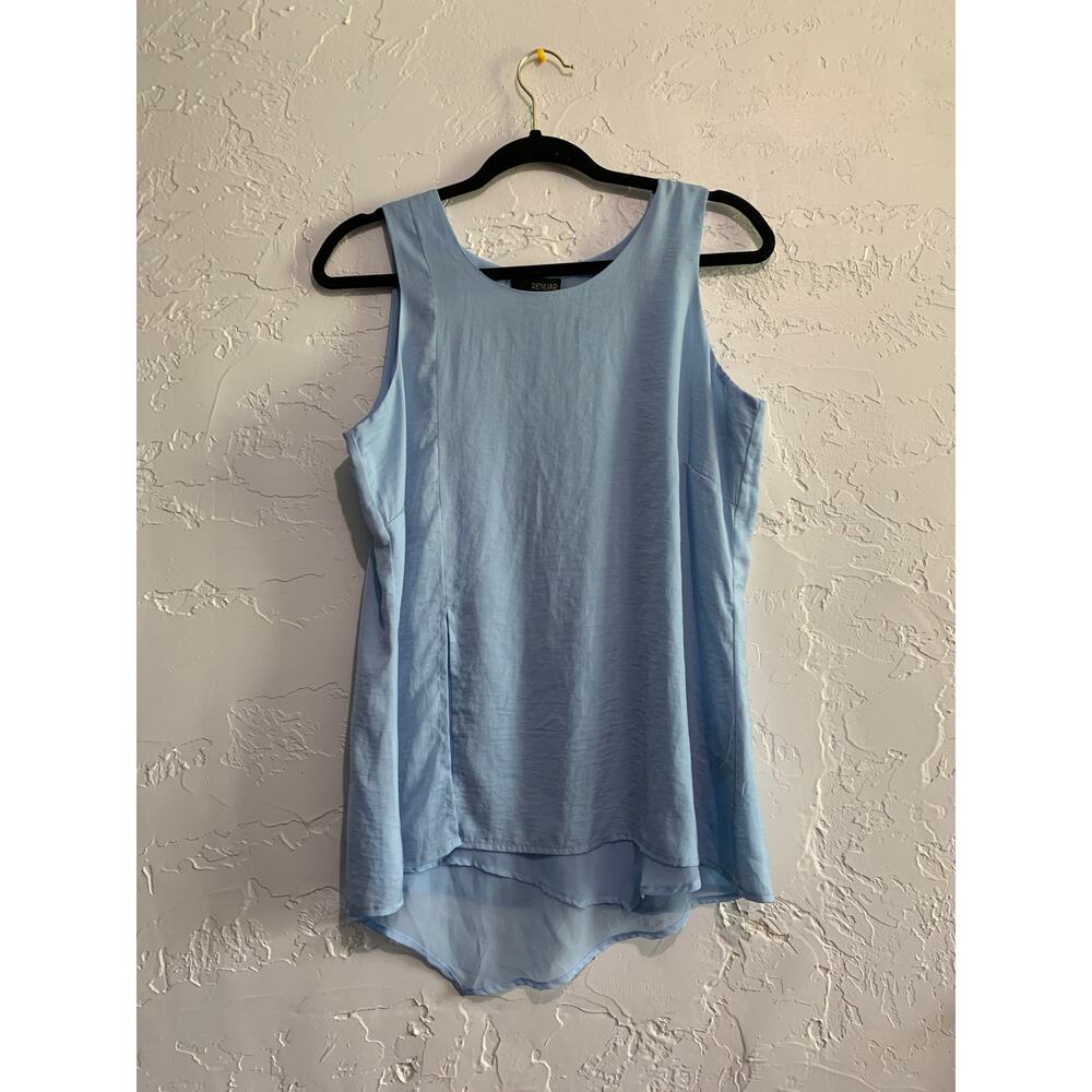 Renaur Blue Sheer Tank Top S/P